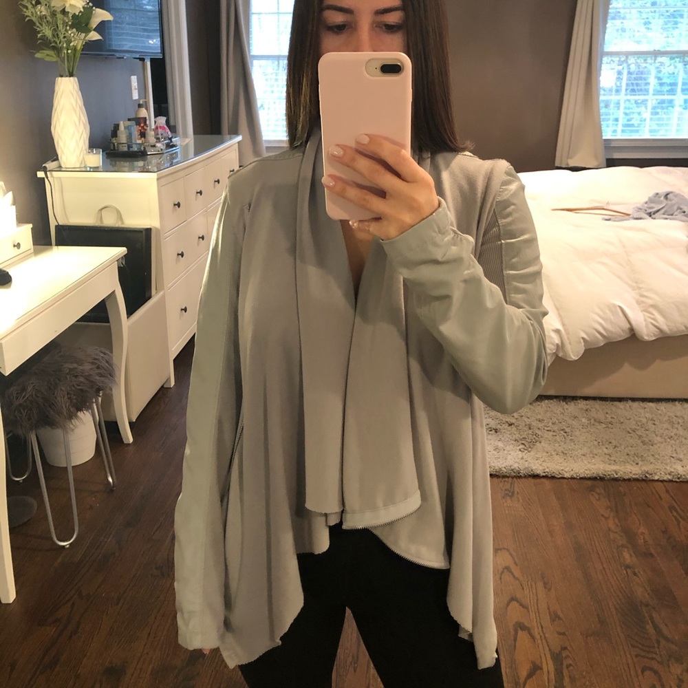 Faux leather jacket